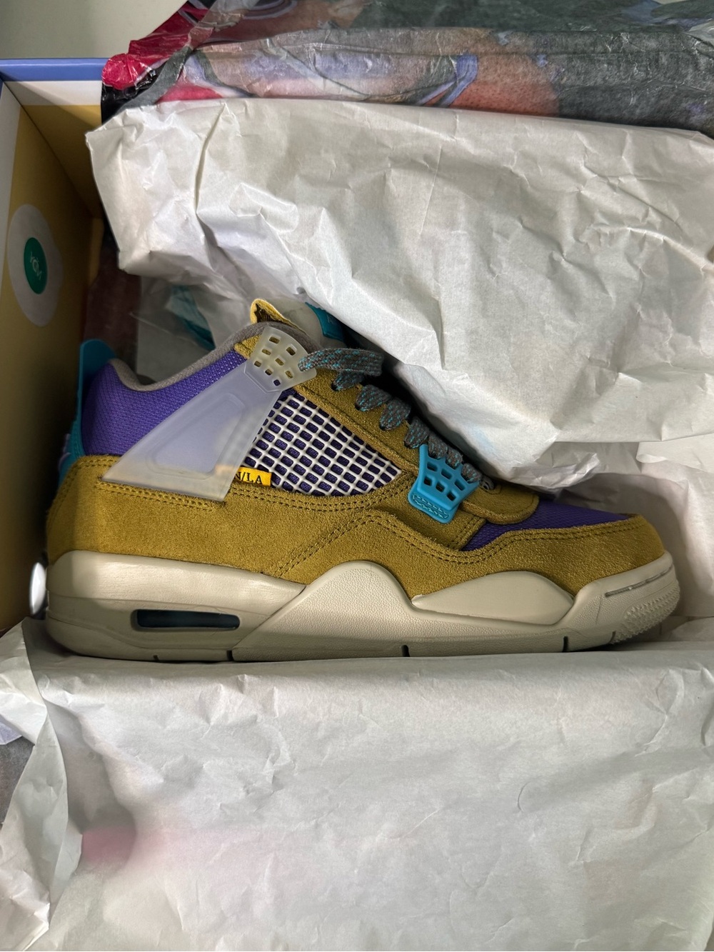 Union LA X Jordan 4 Desert Moss (5M/6.5W)